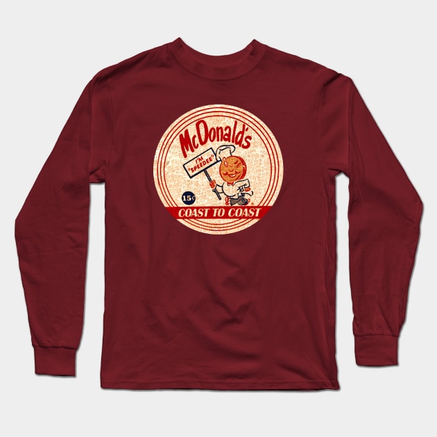 McDonald's Long Sleeve T-Shirt by Midcenturydave